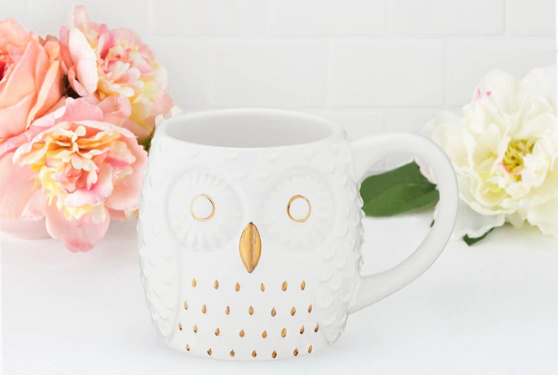 Olivia Ceramic Owl Mug