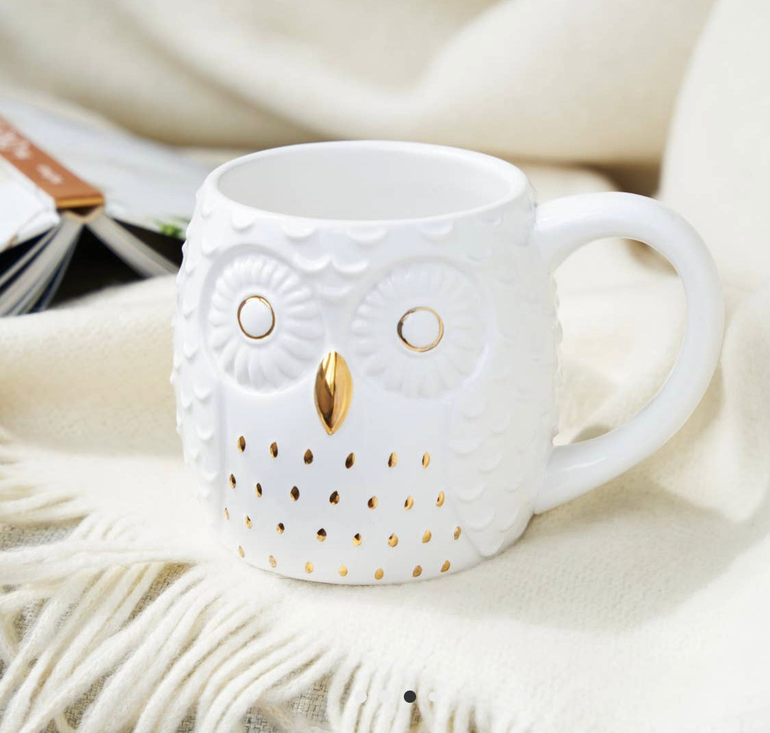 Olivia Ceramic Owl Mug