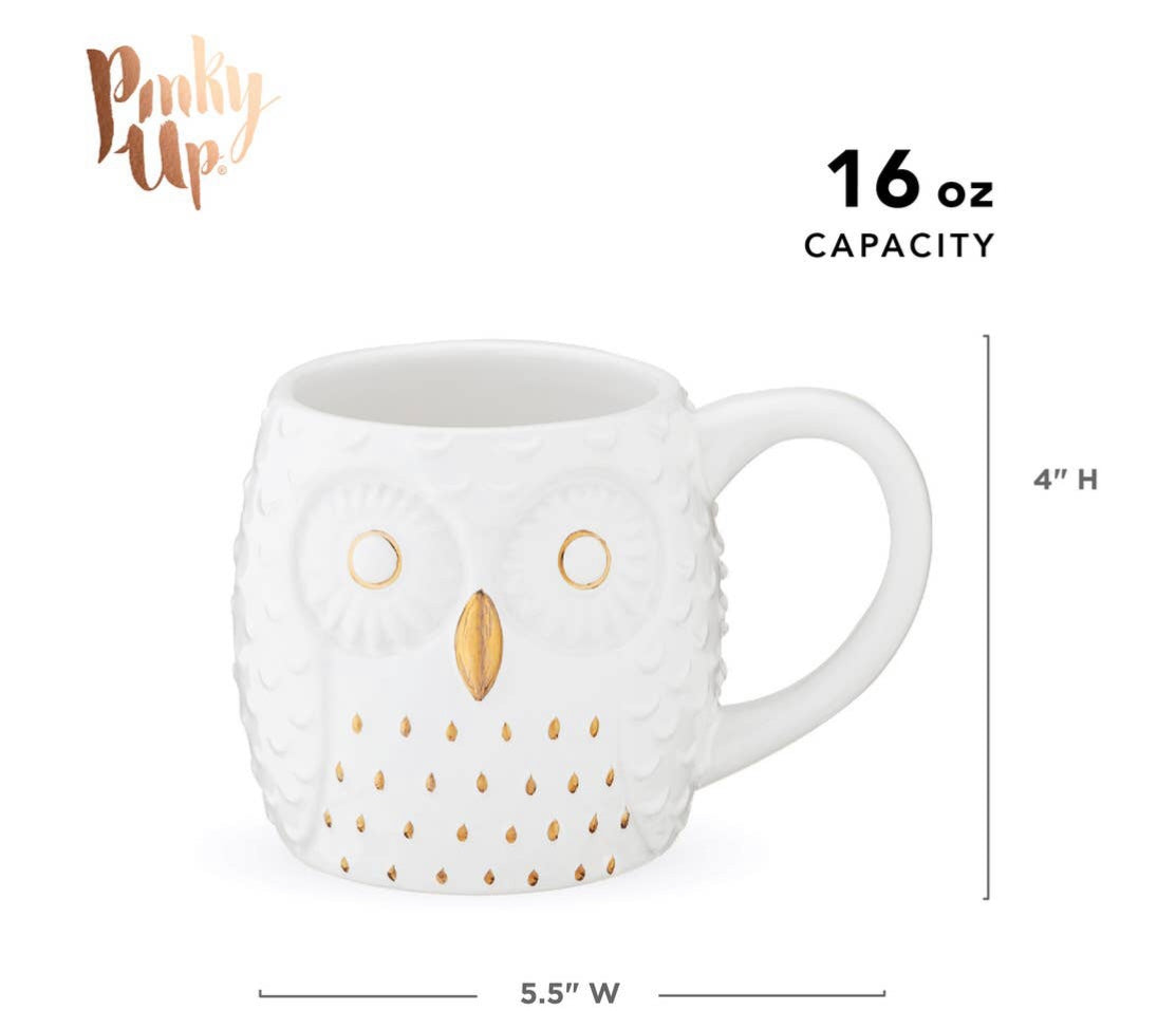 Olivia Ceramic Owl Mug