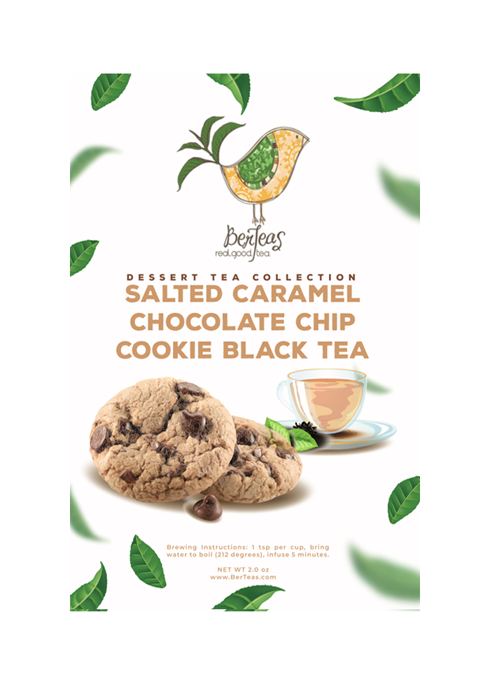 Salted Caramel Chocolate Chip Cookie Black Tea