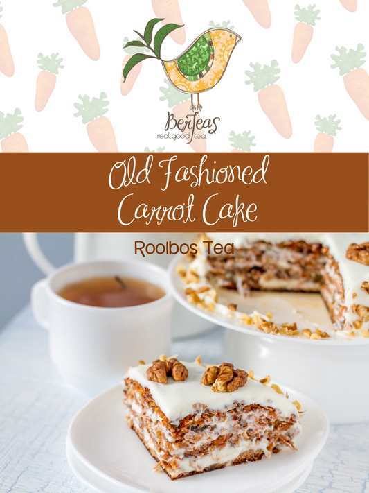 Old Fashioned Carrot Cake Rooibos Tea