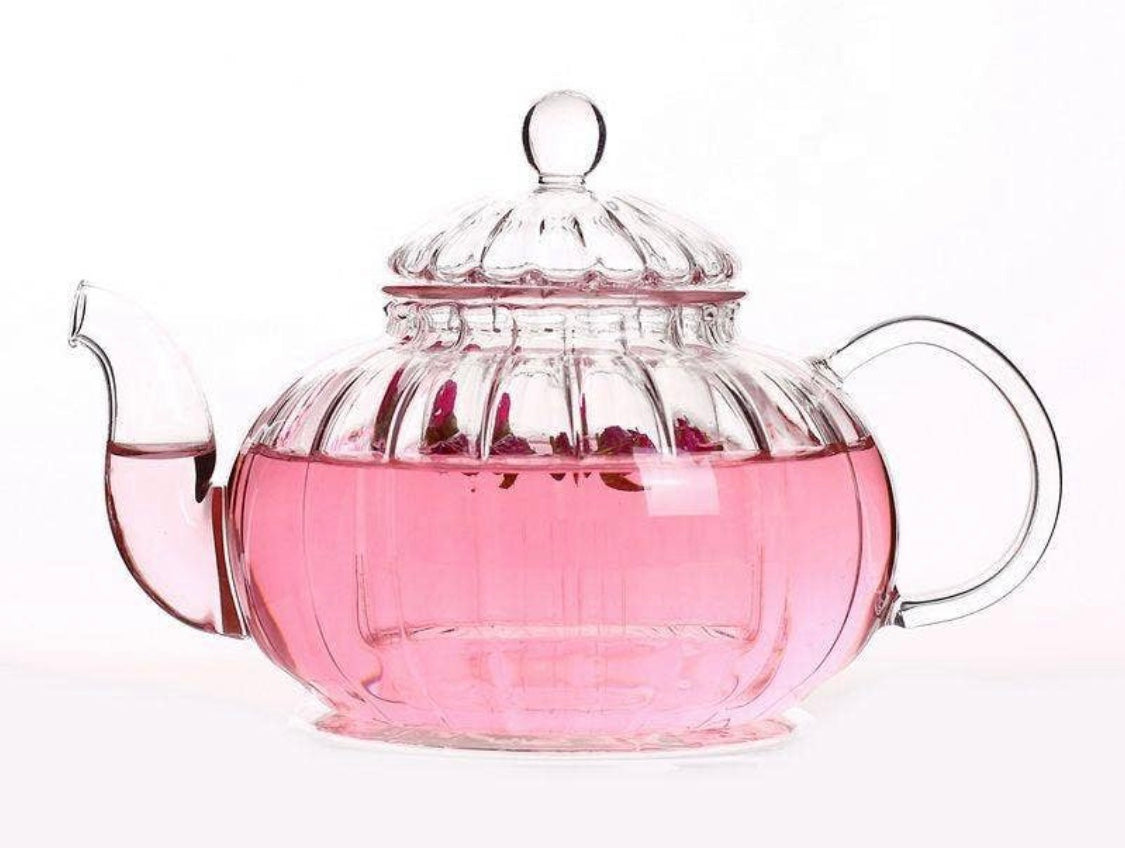 Glass Teapot with Infuser/lid 20 oz