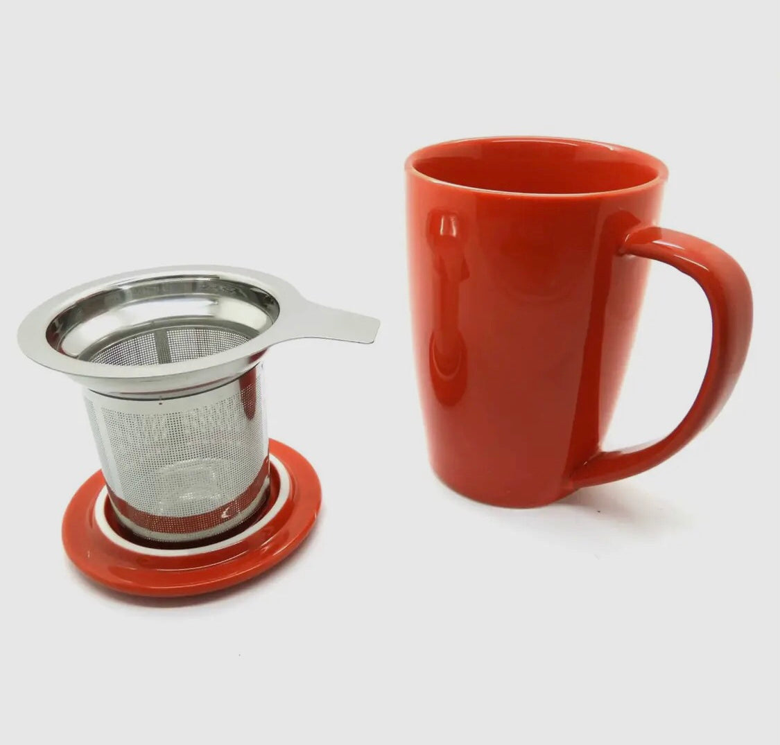 The Lil Steep - 13.5 oz Ceramic Mug with Infuser