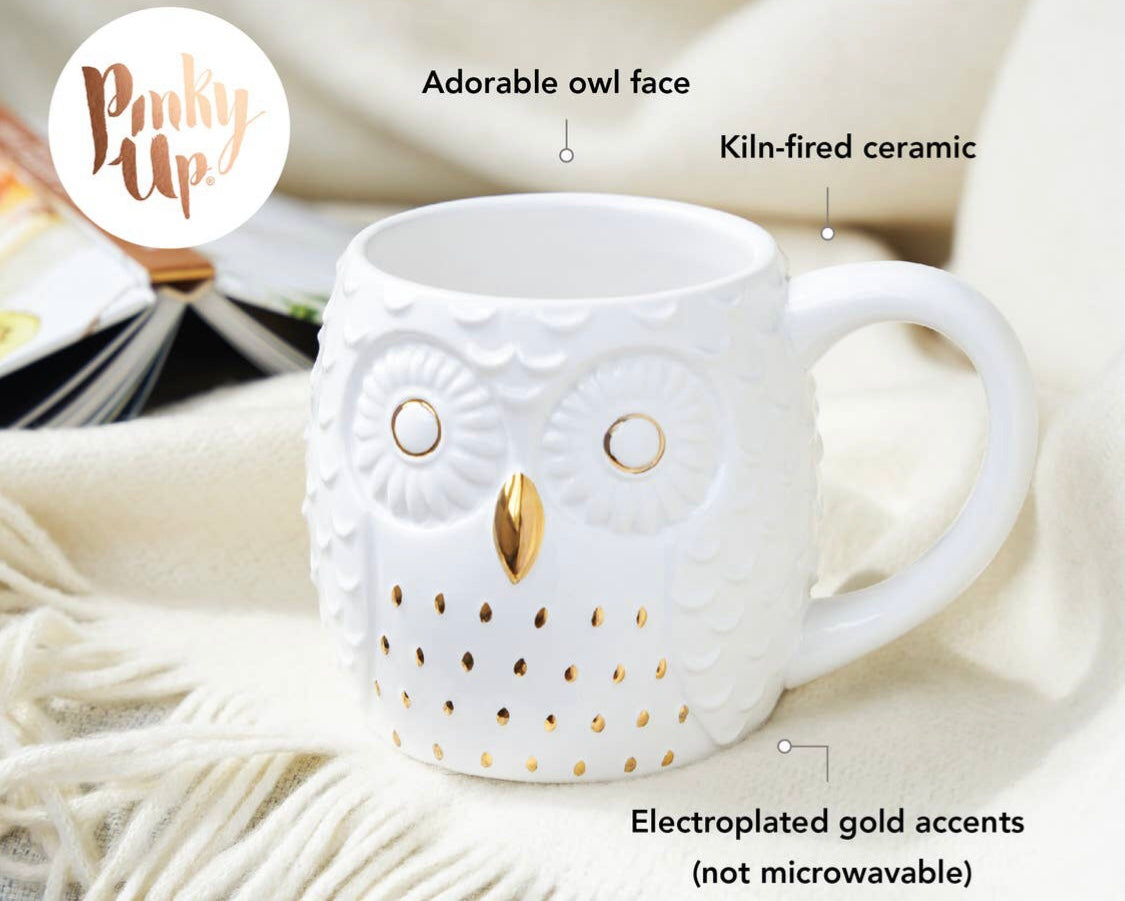 Olivia Ceramic Owl Mug
