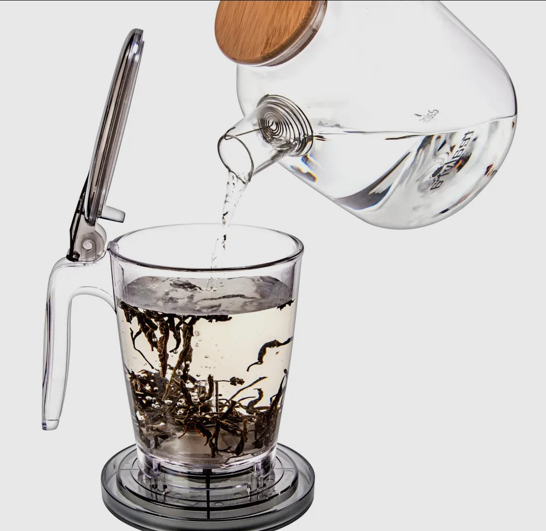 Rapidtea Maker 32 oz - Loose Tea Teapot, Bottom Dispensing