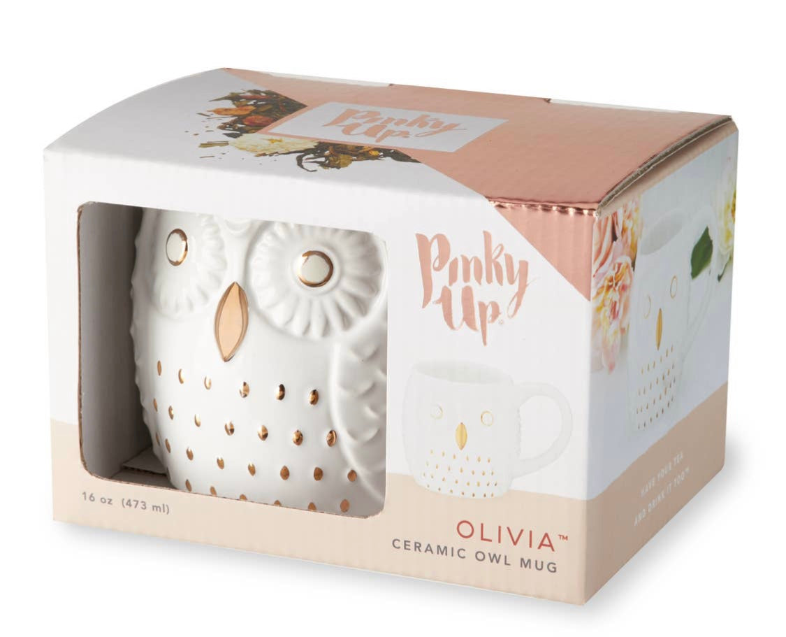 Olivia Ceramic Owl Mug