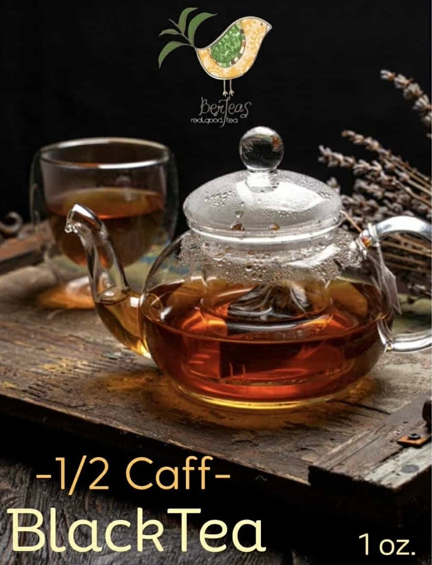 Half (1/2) Caff Black Tea