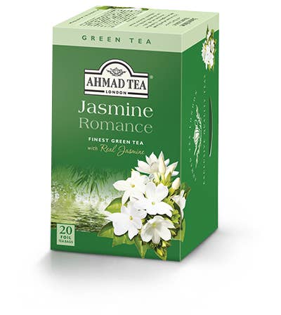 Ahmad Tea - Jasmine Romance 20 Foil Wrapped Tea Bags
