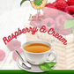 Raspberry & Cream Green Tea