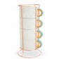 Winona Retro Mug Set