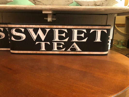 Sweet Tea Sign