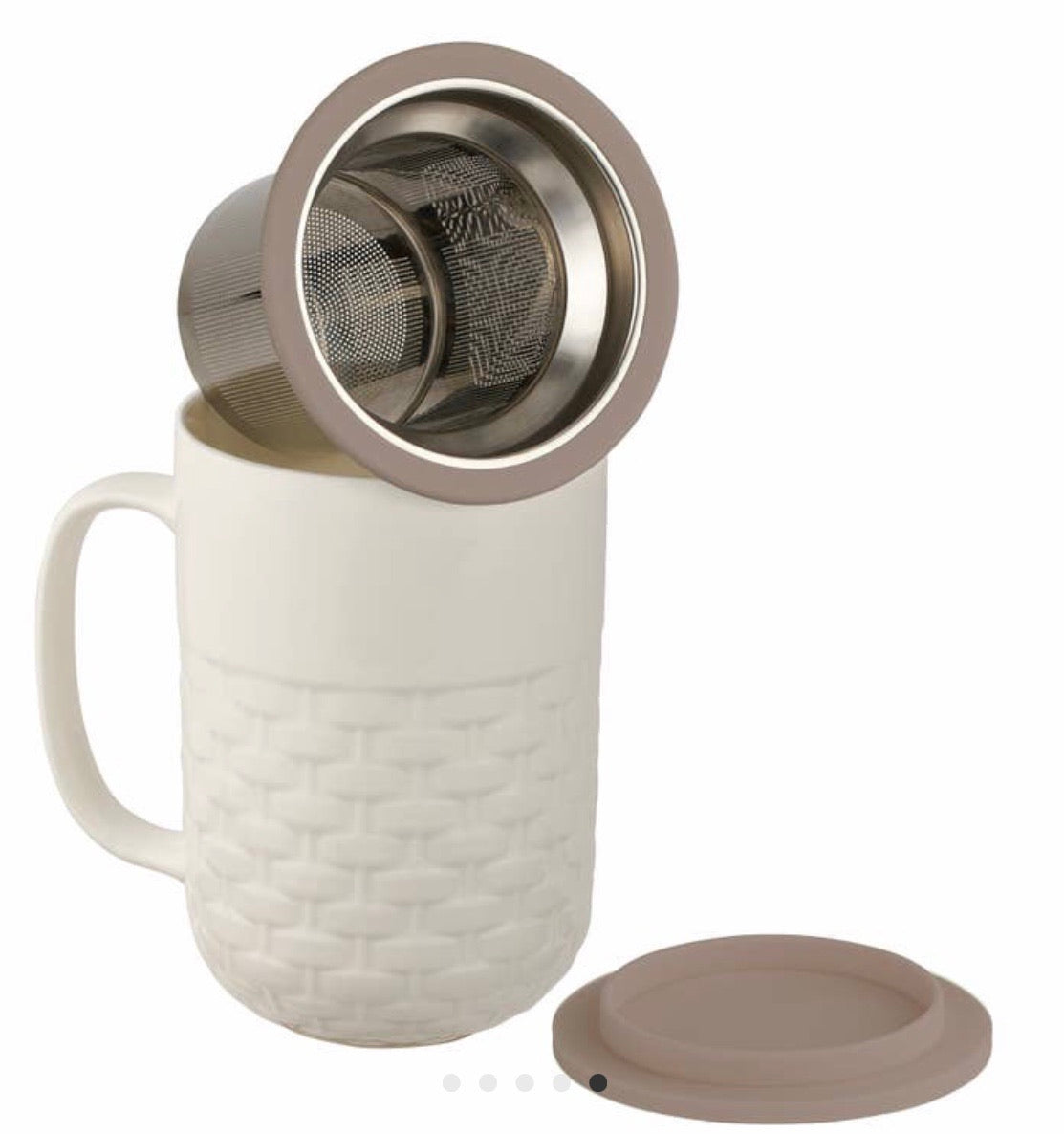 Weave Tea Infuser Mug 15 oz