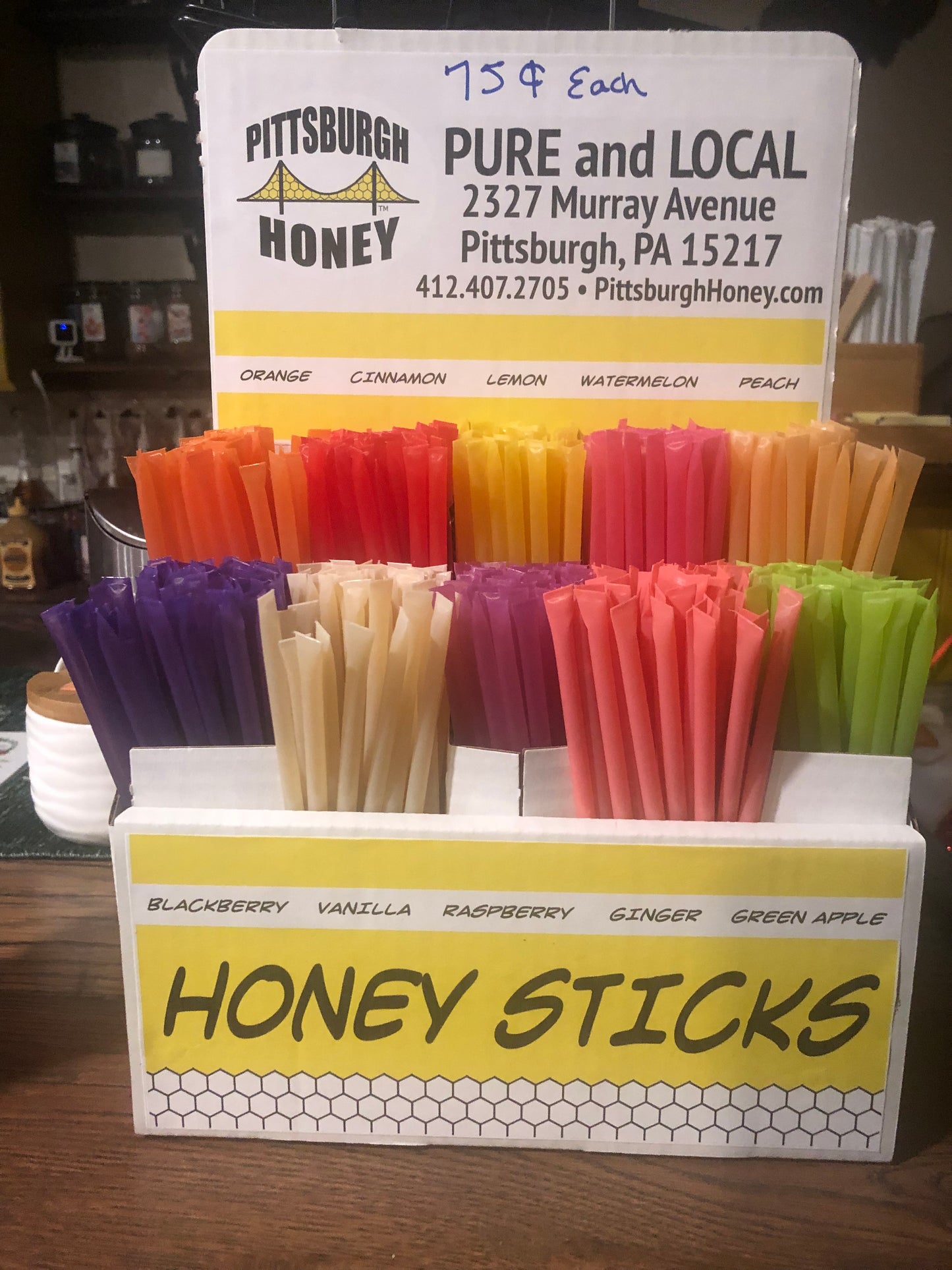 Honey Sticks Flavored