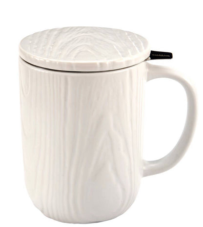 Wood Grain Infuser Mug