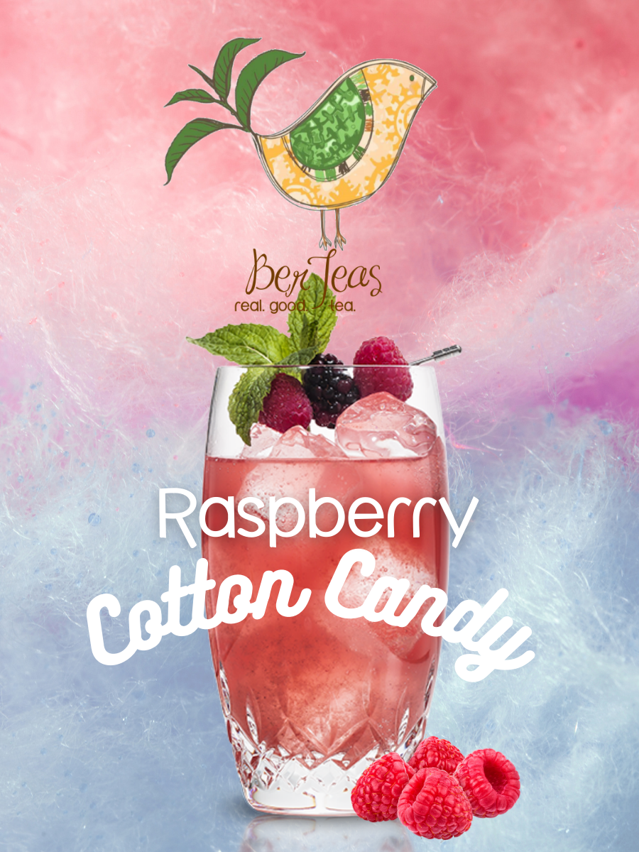 Raspberry Cotton Candy