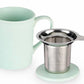 Annette mint infuser mug