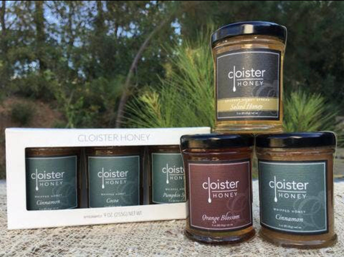 Cloister Honey - Trio Sets (3) 3 oz jars