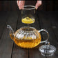 Glass Teapot with Infuser/lid 20 oz