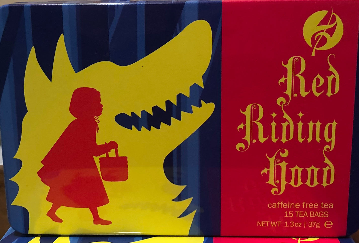Little Red Riding Hood Children Tea Tin