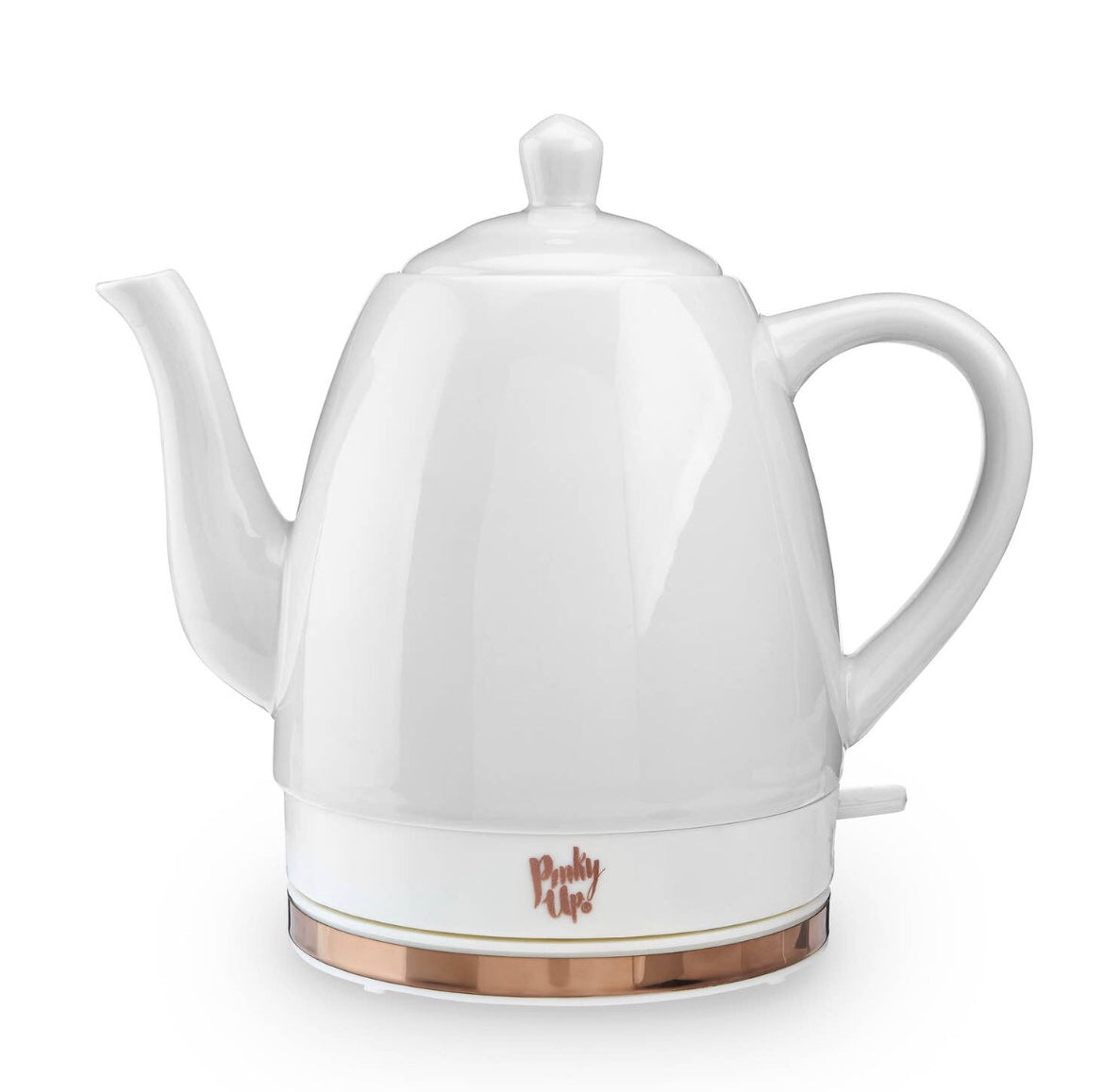 Noelle Grey Ceramic Electric Tea Kettle by Pinky Up