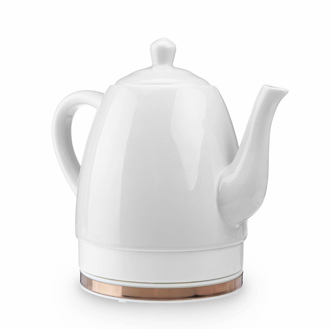 Noelle Grey Ceramic Electric Tea Kettle by Pinky Up