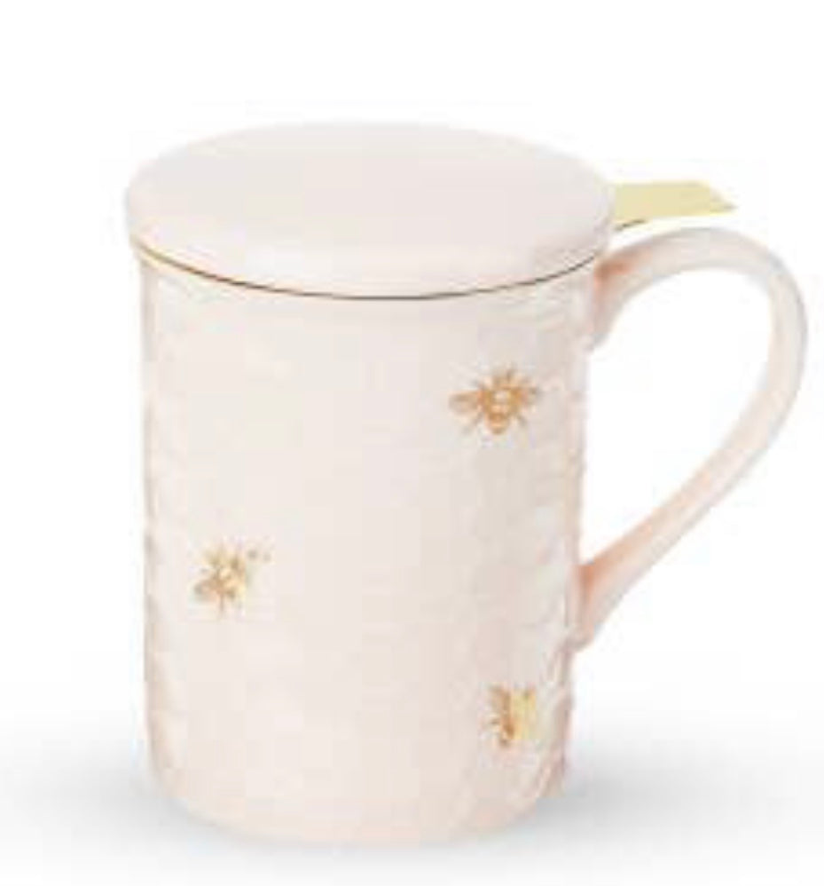Annette Honeycomb Infuser Mug