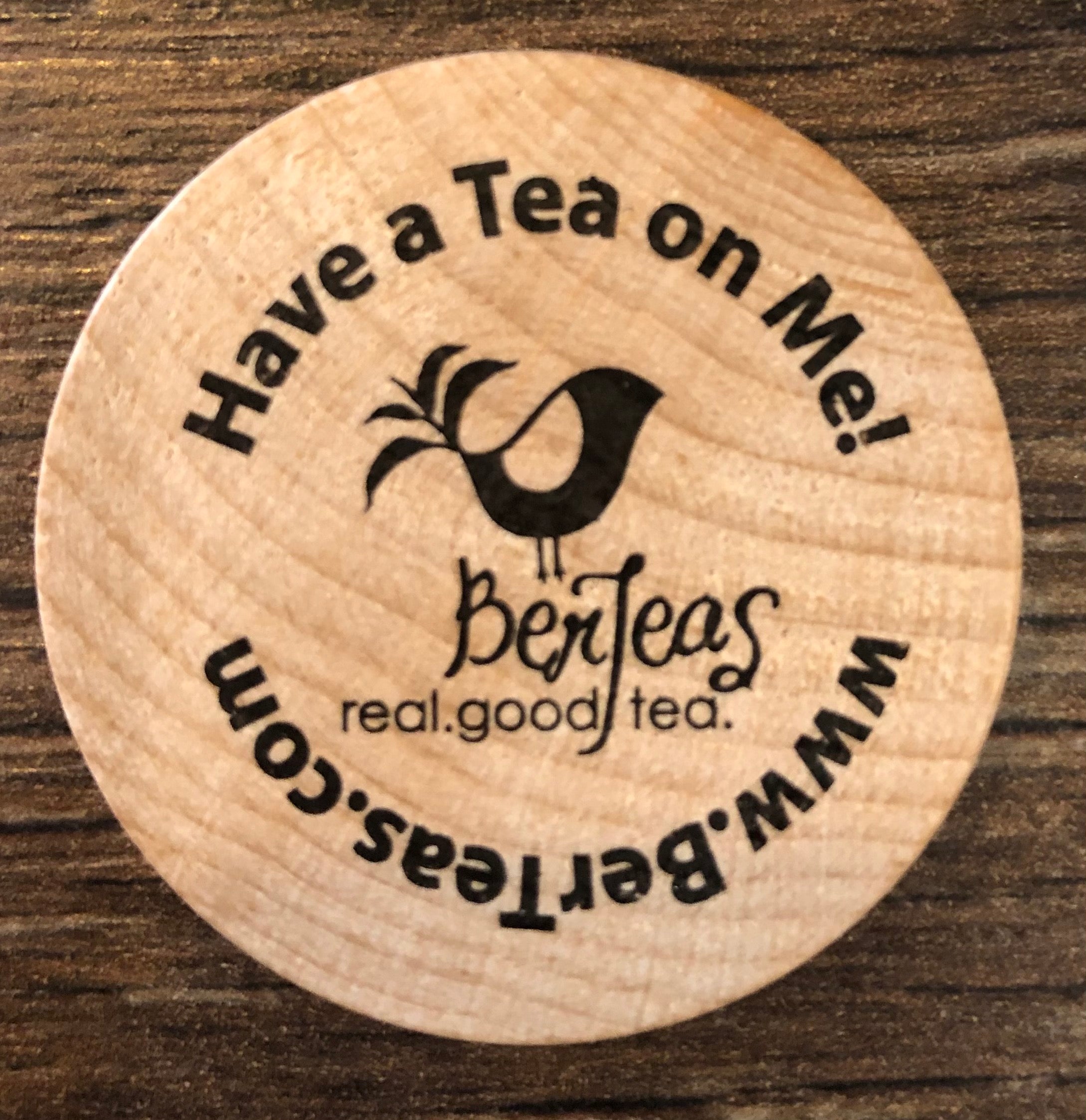 Tea Token - redeemable in-house only – Bertea’s