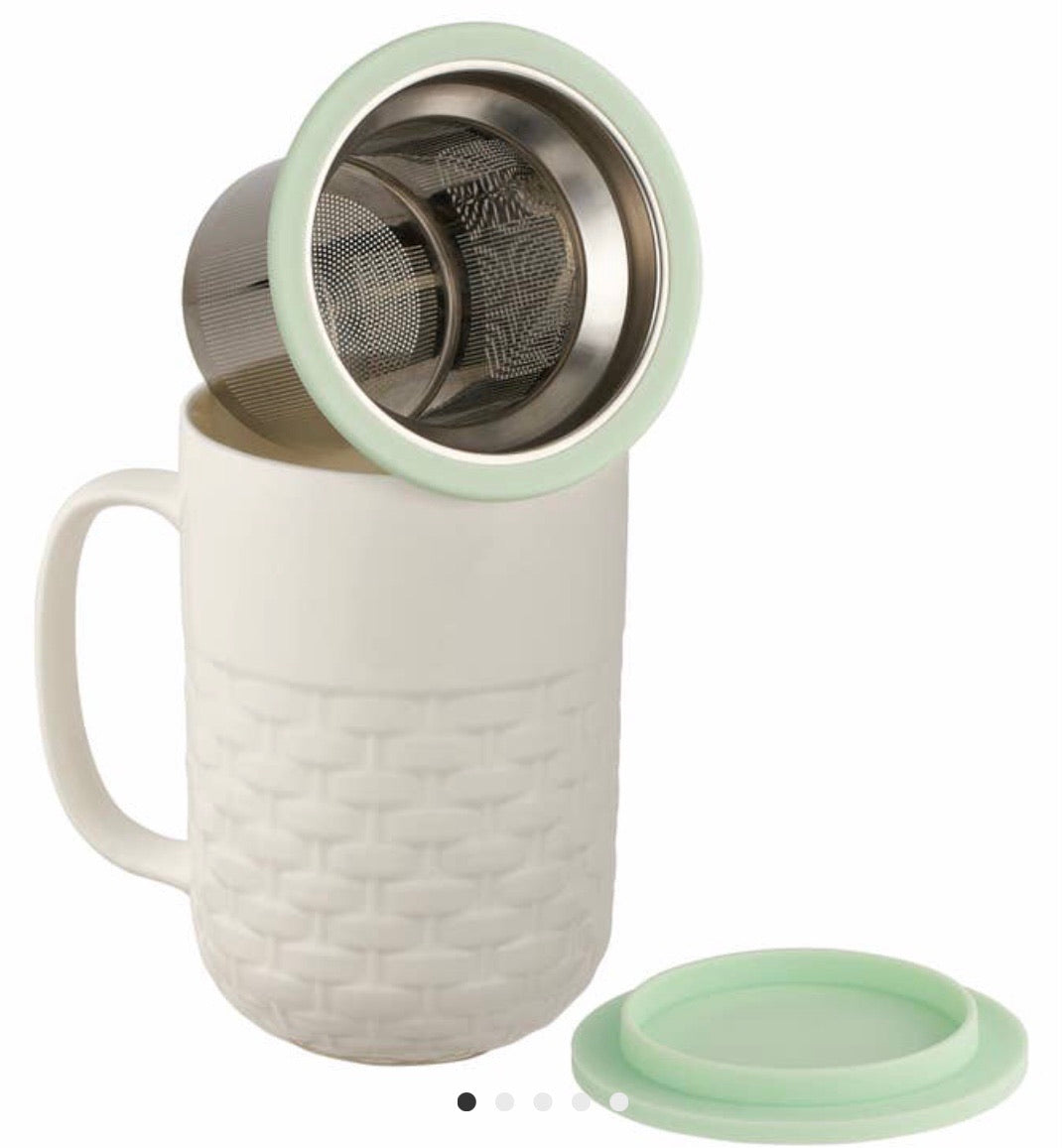 Weave Tea Infuser Mug 15 oz